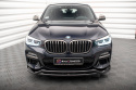 BMW X4 M-Pack G02 2018-2021 Front Splitter V.2 Maxton Design 
