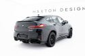 BMW X4 M-Sport G02 Facelift 2021+ Rear Splitter (with vertical bars) V.2 Maxton Design