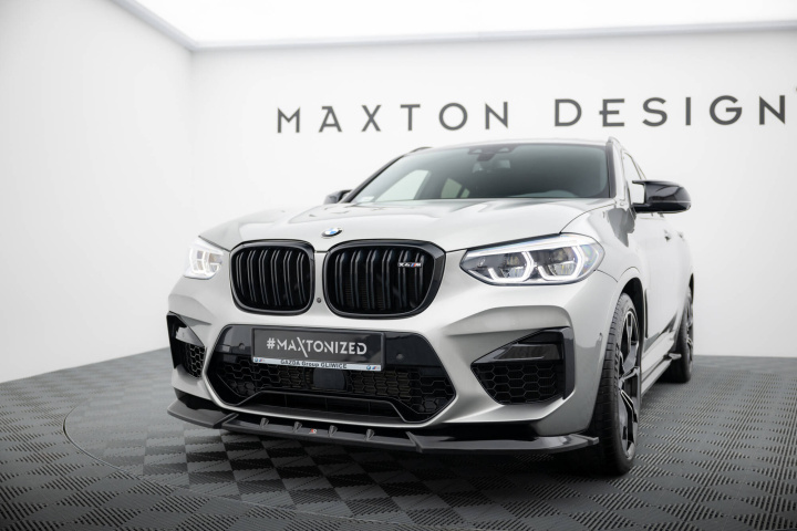 BMW X4 M F98 2019-2021 Front Splitter V.1 Maxton Design in the group Select car model / BMW / X4 (G02) 18+ at DDESIGN Scandinavia AB (BM-X4M-F98-FD1G)