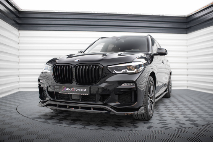 Front Splitter V.2 Bmw X5 M-Pack G05 Maxton Design in the group Select car model / BMW / X5 (G05) 19+ at DDESIGN Scandinavia AB (BM-X5-05-MPACK-FD2G-FD2RG)
