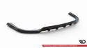 Central Rear Splitter (With Vertical Bars) V.1 Bmw X5 M-Pack G05 Facelift Maxton Design