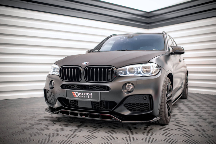 Front Splitter V.2 Bmw X5 M-Pack F15 Maxton Design in the group Select car model / BMW / X5 (F15) 13-18 / Styling at DDESIGN Scandinavia AB (BM-X5-15-M-FD2G-FD2RG)