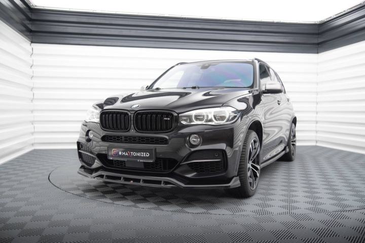 Front Splitter V.3 Bmw X5 M-Pack F15 Maxton Design in the group Select car model / BMW / X5 (F15) 13-18 / Styling at DDESIGN Scandinavia AB (BM-X5-15-M-FD3G-FD3RG)