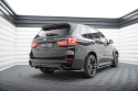 Central Rear Splitter (with Vertical Bars) Bmw X5 M-Pack F15 Maxton Design