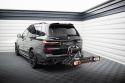 Central Rear Splitter (with Vertical Bars) Bmw X7 M-Pack G07 Facelift Maxton Design