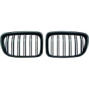 BMW X1 E84 09-15 Double-ribbed Glossy Black Sports Grill / Kidneys Performance-Look