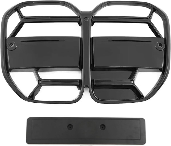 BMW 4-Serie G22 / G23 CS-Style Grille / Kidneys Blanksvart in the group Select car model / BMW / 3-series-4-series (G20-G26) 19+ / Styling at DDESIGN Scandinavia AB (BM118002)