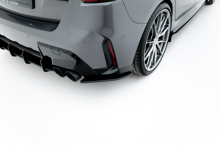 BMW M135i F70 2024+ Street Pro Rear Side Splitters V.1 Maxton Design in the group Select car model / BMW / 1-serie (F70) 2024+ at DDESIGN Scandinavia AB (BM170MCNC-RSD1BRB)