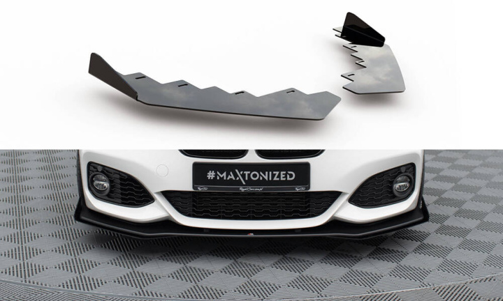 Flaps For Bmw 1 F20 M-Pack Facelift / M140i Maxton Design in the group Select car model / BMW / 1-series 2-series (F20-F23) 2011-2019 / Styling / Front lips at DDESIGN Scandinavia AB (BM1F20FMCNC-FSF1G)