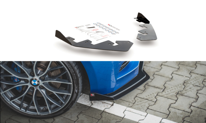 Flaps Bmw M135i F20 Maxton Design in the group Select car model / BMW / 1-series 2-series (F20-F23) 2011-2019 / Styling / Front lips at DDESIGN Scandinavia AB (BM1F20MCNC-FSF1G)