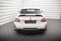 BMW 2 Coupe M-Pack G42 2021- Street Pro Rear Side Splitters + Flaps Black-Red + Gloss Flaps Maxton Design