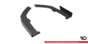 BMW 2 Coupe M-Pack G42 2021- Street Pro Rear Side Splitters + Flaps Black-Red + Gloss Flaps Maxton Design