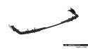 BMW 2 M-Pack Gran Coupe F74 2024- Street Pro Rear Diffuser + Flaps Red + Gloss Flaps Maxton Design