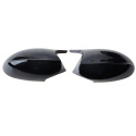BMW E87 / E81 / E82 / E88 / E90 / E91 / E92 / E93) PreLCI 2006-2009 Mirror Covers Gloss Black