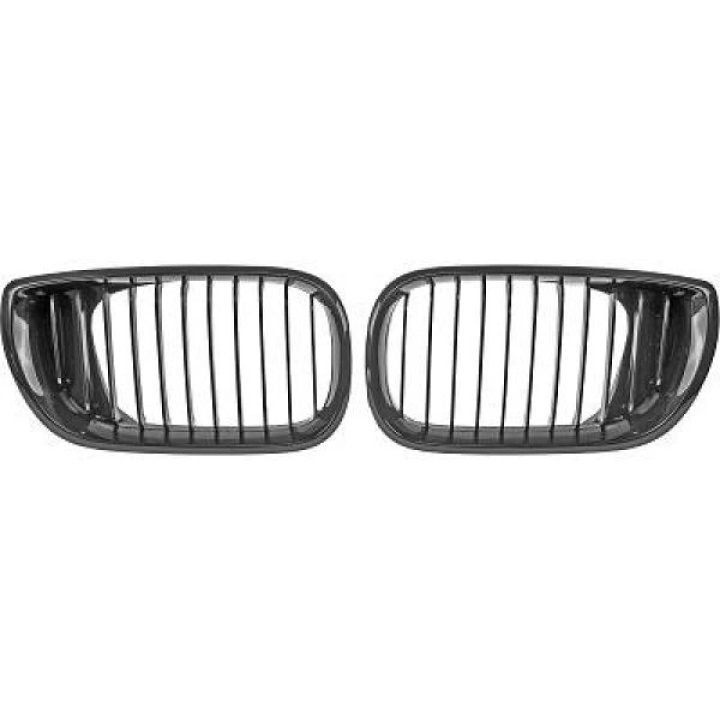 BMW 3-Series E46 Saloon / Touring 2001-2006 Gloss Black Sports Grill Performance-Look in the group Select car model / BMW / 3-series (E46) 1998-2005 / Styling / Grilles at DDESIGN Scandinavia AB (BM302001)