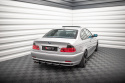 BMW 3 Coupe E46 1998-2005 Street Pro Rear Diffuser Red Maxton Design