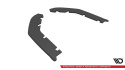 BMW M3 Sedan / Touring G80 / G81 2021- Street Pro Rear Side Splitters V.2 Black-Red Maxton Design