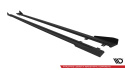 BMW 4 Coupe / Gran Coupe / Cabrio M-Pack F32 / F36 / F33 2014-2021 Street Pro Side Skirts Diffusers + Flaps Black-Red + Gloss Flaps Maxton Design