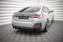 BMW 4 Gran Coupe M-Pack G26 2021- Street Pro Rear Diffuser Black-Red Maxton Design
