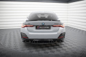 BMW 4 Gran Coupe M440i G26 2021- Street Pro Rear Diffuser Black-Red Maxton Design