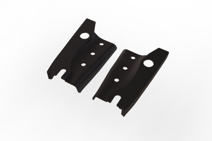 Rally Armor 13-19 Ford Fiesta EU/AU 3 Door Mud Flap Adapter in the group Select car model at DDESIGN Scandinavia AB (BMF29-3DR-CPLR)