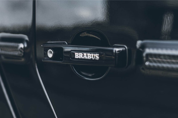 Brabus dörrhandtag med Brabus logo Mercedes G63 G350 G500 in the group Select car model at DDESIGN Scandinavia AB (BR-464-950-00)