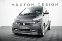 Brabus Smart Fortwo C451 Facelift 2012-2014 Front Splitter Maxton Design