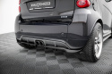 Brabus Smart Fortwo C451 Facelift 2012-2014 Rear Splitter (with vertical bars) Maxton Design