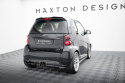 Brabus Smart Fortwo C451 Facelift 2012-2014 Rear Splitter (with vertical bars) Maxton Design