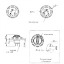 4 Position Rotary Fan Switch, Connector & Pins