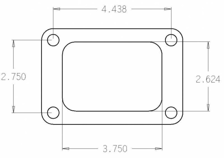 T6 .010\'\' Stainless Steel in the group Tuning / Exhaust and Manifold / Gaskets for exhaust system / Turbo gaskets at DDESIGN Scandinavia AB (C4517)