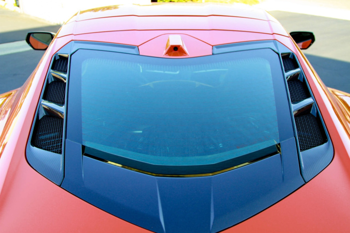 Chevrolet Corvette C8 2020+ Rear Hatch Vent Carbon Fiber APR ...