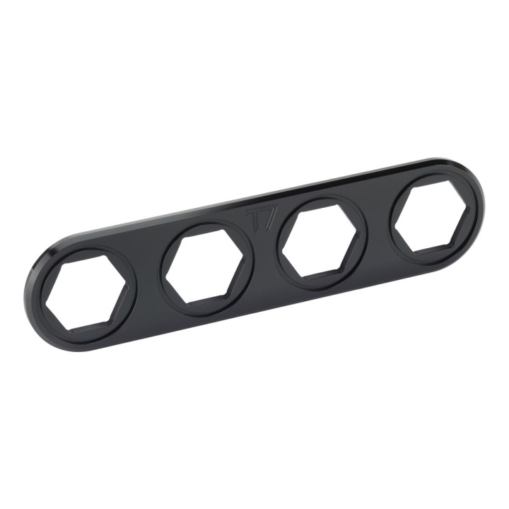 Bulkhead Plate Kit - Inline 4, Backing Plate & O-Rings - Black T7 Design in the group Interior / Heater & Accessories / AC Components at DDESIGN Scandinavia AB (CD8-01A-B0B)