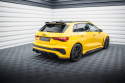 Carbon Fiber Rear Side Splitters Audi Rs3 Sportback 8y Maxton Design