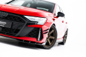 Prepreg Carbon Fiber Front Splitter Audi RS3 Sedan 8Y Facelift Maxton Design