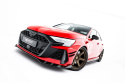 Prepreg Carbon Fiber Front Splitter Audi RS3 Sedan 8Y Facelift Maxton Design