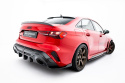 Prepreg Carbon Fiber Rear Diffuser Audi RS3 Sedan / Sportback 8Y Facelift Maxton Design