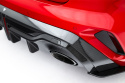 Prepreg Carbon Fiber Rear Diffuser Audi RS3 Sedan / Sportback 8Y Facelift Maxton Design