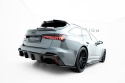 Audi RS6 C8 2019-2023 Prepreg Carbon Fiber Tailgate Spoiler (Lower) Maxton Design