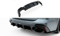 Audi RS6 C8 2019-2023 Prepreg Carbon Fiber Rear Diffuser (version without towbar) Maxton Design