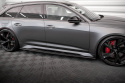 Audi RS6 C8 / RS7 C8 2019+ Carbon Fiber Sideskirts V.1 Maxton Design
