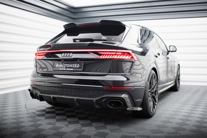 Carbon Fiber Diffuser (Upper) Audi Rsq8 Mk1 Maxton Design in the group Select car model / Audi / Q8 - SQ8 - RS Q8 2018+ at DDESIGN Scandinavia AB (CF-AU-RSQ8-1-RS1-245-P)