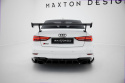 Audi A3 / A3 S-Line / S3 / RS3 Sedan 8V / 8V Facelift 2013-2016 Carbon Spoiler With External Brackets Uprights Maxton Design