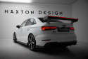 Audi A3 / A3 S-Line / S3 / RS3 Sedan 8V / 8V Facelift 2013-2016 Carbon Spoiler With External Brackets Uprights + LED Maxton Design