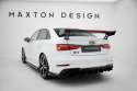 Audi A3 / A3 S-Line / S3 / RS3 Sedan 8V / 8V Facelift 2013-2016 Carbon Spoiler With External Brackets Uprights + LED Maxton Design