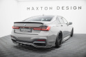 BMW 7 M-Pack G11 / G12 Facelift 2019-2022 Prepreg Carbon Fiber Rear Splitter Maxton Design