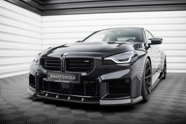 Carbon Fiber Front Splitter V.2 Bmw M2 G87 Maxton Design in the group Select car model at DDESIGN Scandinavia AB (CF-BM-M2-G87-FD3-245-P)