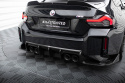 BMW M2 G87 2023+ Carbon Fiber Rear Diffuser V.1 Maxton Design