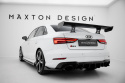Audi A3 / A3 S-Line / S3 / RS3 Sedan 8V / 8V Facelift 2013-2016 Carbon Spoiler With Internal Brackets Uprights Maxton Design
