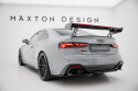 Audi A5 / A5 S-Line / S5 / RS5 Coupe F5 / F5 Facelift 2017-2019 Carbon Spoiler With External Brackets Uprights V.1 + LED Maxton Design